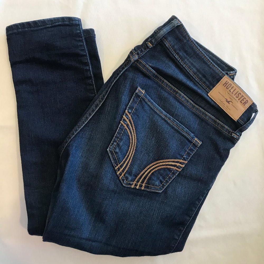 Dark Wash Skinny Hollister Jeans